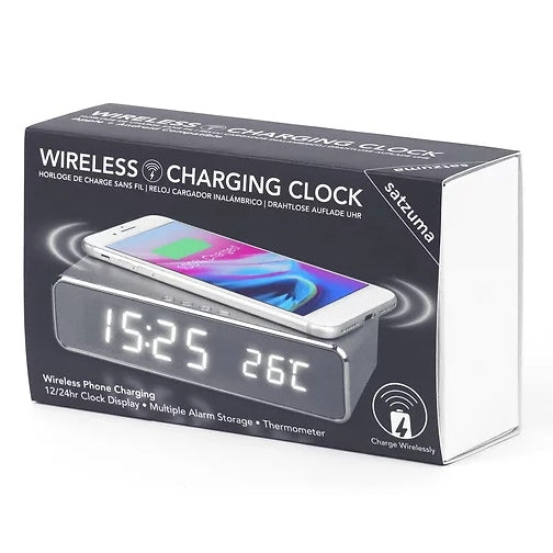 Wireless Phone Charging Clock