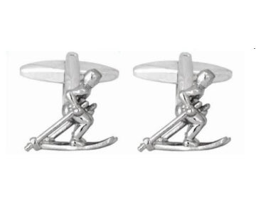 Ski Cuff links – Sports Channel Shop