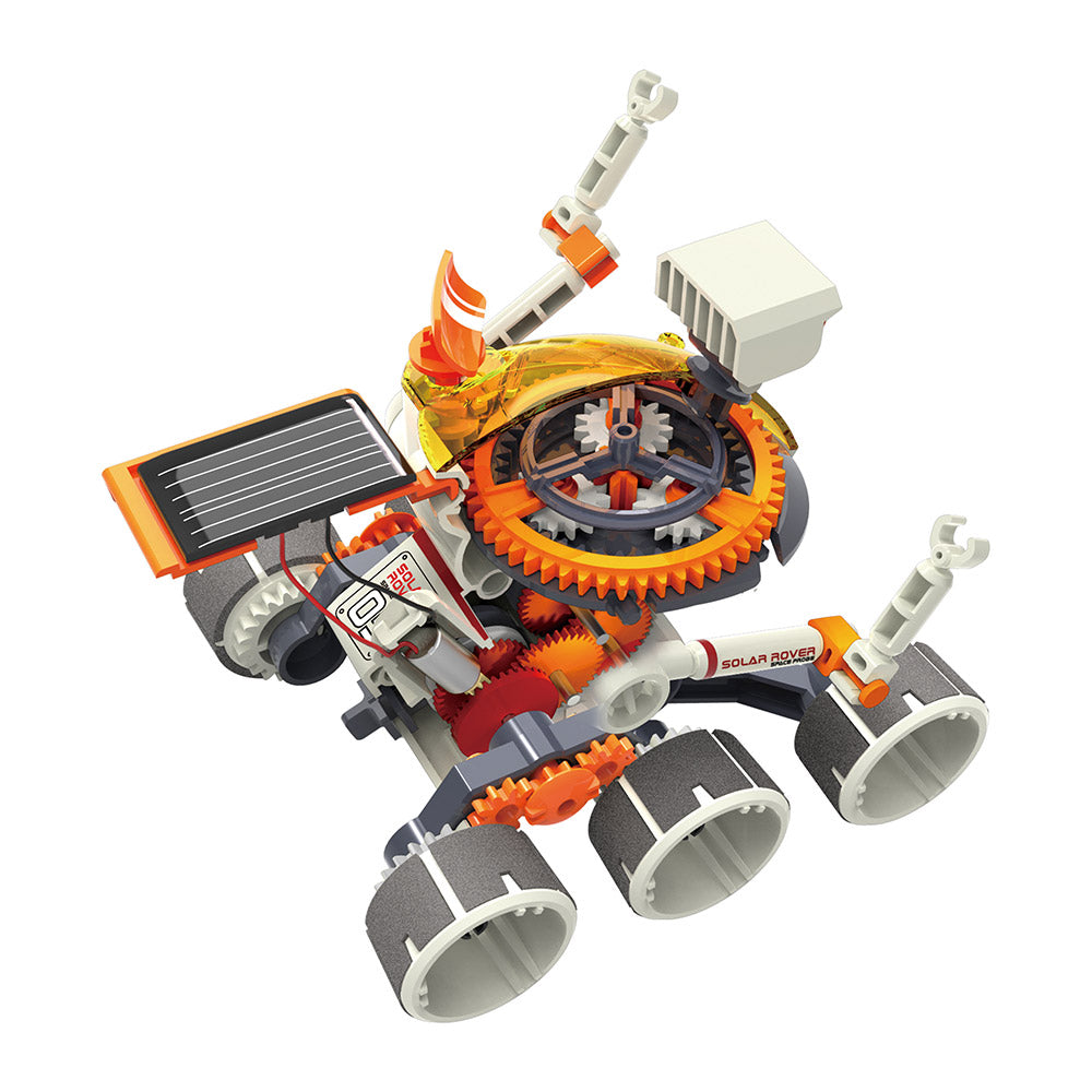 Solar Rover DIY Kit, solar powered, 4 wheel drive system.