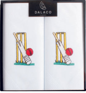 Cricket Embroidered  Hankies